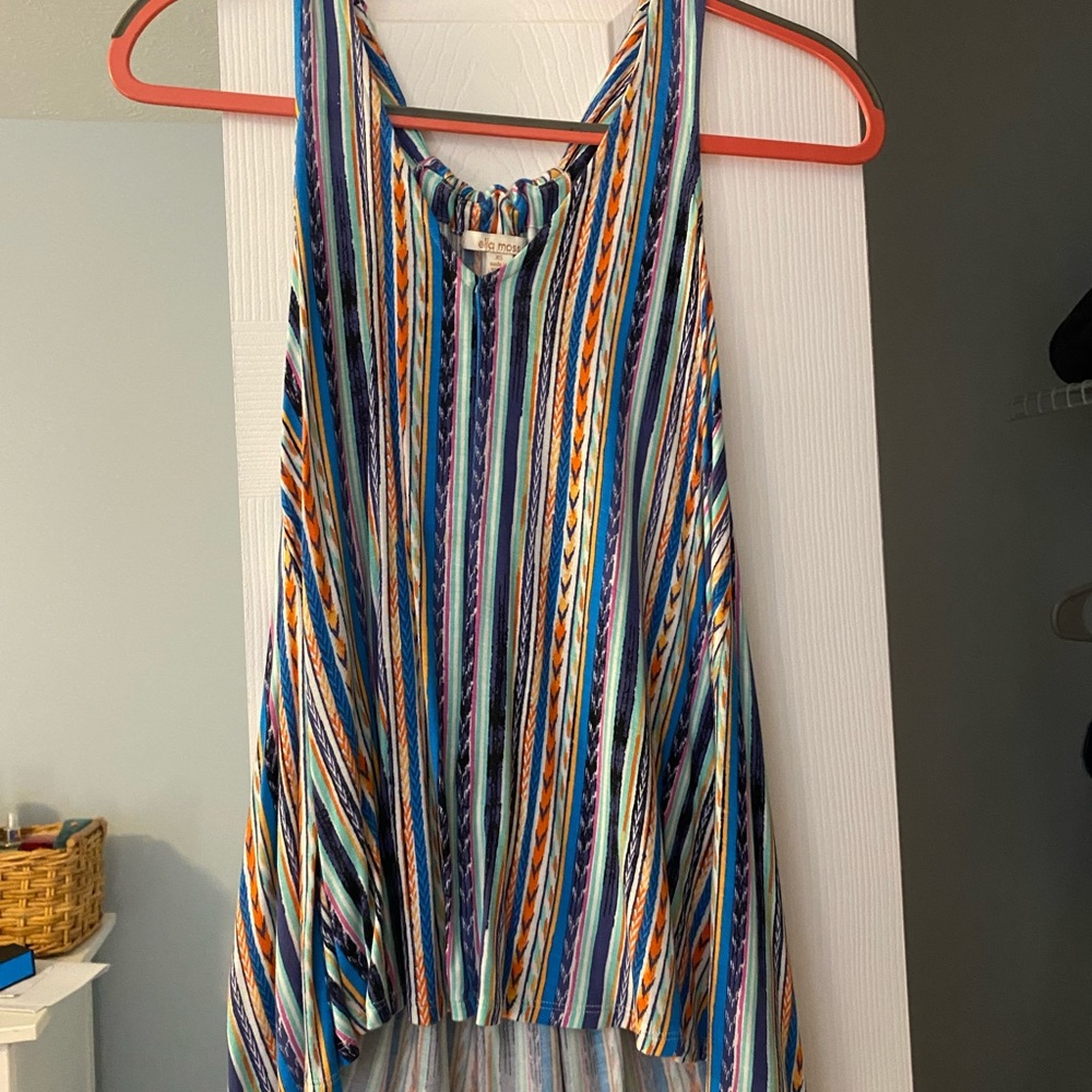 Ella Moss Rainbow Halter Tank